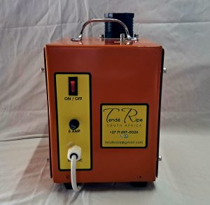 ORANGE POWDER COATED MACHINE FOR RIPENING BANANAS ORANGE 1,2MM Ethylene Gas Generators